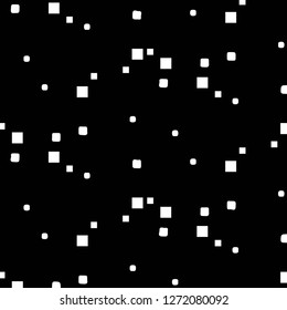 Halftone monochrome texture background. Abstract vintage black and white vector illustration Texture