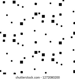 Halftone monochrome texture background. Abstract vintage black and white vector illustration Texture