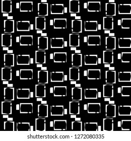 Halftone monochrome texture background. Abstract vintage black and white vector illustration Texture