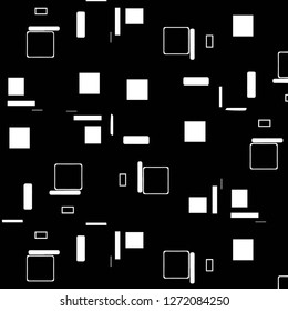 Halftone monochrome texture background. Abstract vintage black and white vector illustration Texture