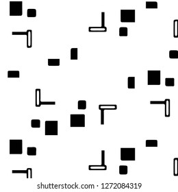 Halftone monochrome texture background. Abstract vintage black and white vector illustration Texture