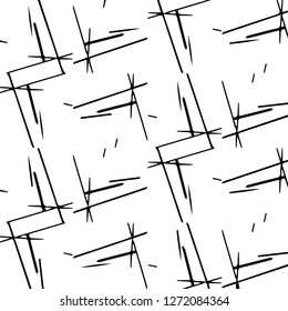 Halftone monochrome texture background. Abstract vintage black and white vector illustration Texture