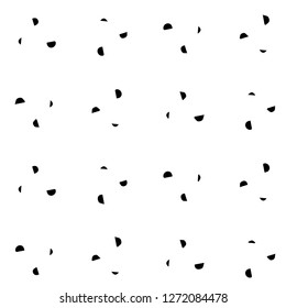 Halftone monochrome texture background. Abstract vintage black and white vector illustration Texture