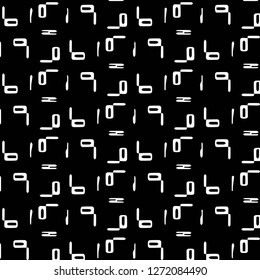 Halftone monochrome texture background. Abstract vintage black and white vector illustration Texture