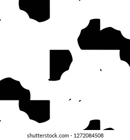 Halftone monochrome texture background. Abstract vintage black and white vector illustration Texture