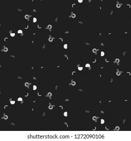 Halftone monochrome texture background. Abstract vintage black and white vector illustration Texture