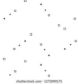 Halftone monochrome texture background. Abstract vintage black and white vector illustration Texture