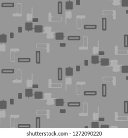 Halftone monochrome texture background. Abstract vintage black and white vector illustration Texture