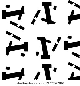 Halftone monochrome texture background. Abstract vintage black and white vector illustration Texture