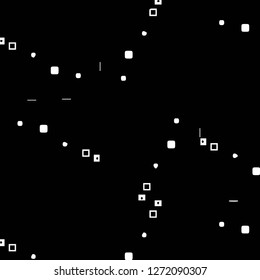 Halftone monochrome texture background. Abstract vintage black and white vector illustration Texture