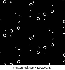 Halftone monochrome texture background. Abstract vintage black and white vector illustration Texture