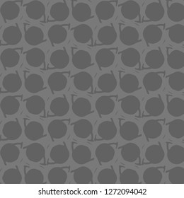 Halftone monochrome texture background. Abstract vintage black and white vector illustration Texture