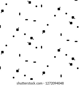 Halftone monochrome texture background. Abstract vintage black and white vector illustration Texture