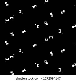 Halftone monochrome texture background. Abstract vintage black and white vector illustration Texture