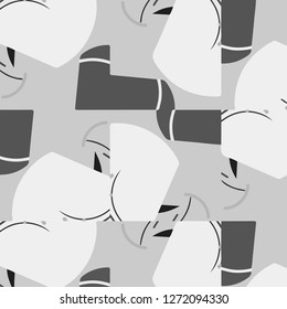 Halftone monochrome texture background. Abstract vintage black and white vector illustration Texture