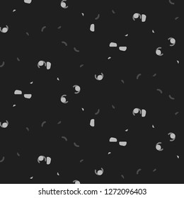Halftone monochrome texture background. Abstract vintage black and white vector illustration Texture