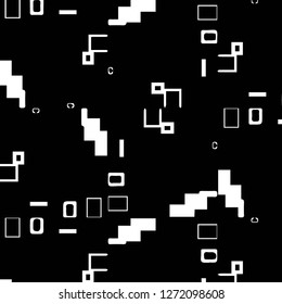 Halftone monochrome texture background. Abstract vintage black and white vector illustration Texture