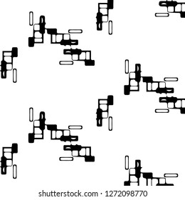 Halftone monochrome texture background. Abstract vintage black and white vector illustration Texture