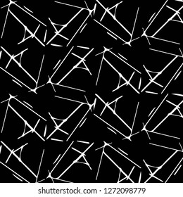 Halftone monochrome texture background. Abstract vintage black and white vector illustration Texture