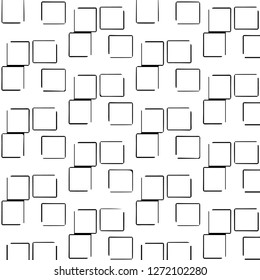 Halftone monochrome texture background. Abstract vintage black and white vector illustration Texture