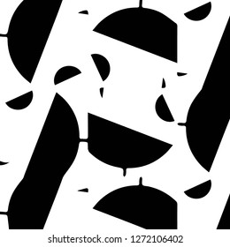Halftone monochrome texture background. Abstract vintage black and white vector illustration Texture