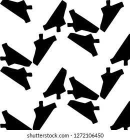 Halftone monochrome texture background. Abstract vintage black and white vector illustration Texture