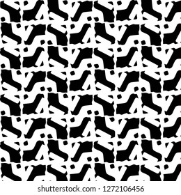 Halftone monochrome texture background. Abstract vintage black and white vector illustration Texture