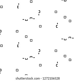 Halftone monochrome texture background. Abstract vintage black and white vector illustration Texture