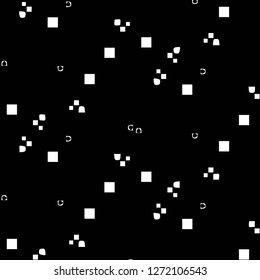 Halftone monochrome texture background. Abstract vintage black and white vector illustration Texture