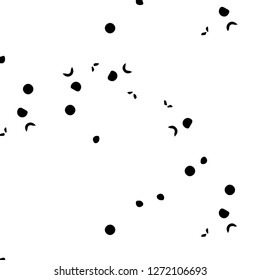 Halftone monochrome texture background. Abstract vintage black and white vector illustration Texture