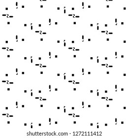 Halftone monochrome texture background. Abstract vintage black and white vector illustration Texture