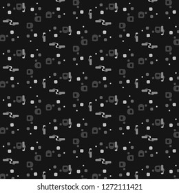 Halftone monochrome texture background. Abstract vintage black and white vector illustration Texture