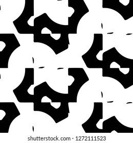 Halftone monochrome texture background. Abstract vintage black and white vector illustration Texture