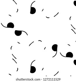 Halftone monochrome texture background. Abstract vintage black and white vector illustration Texture