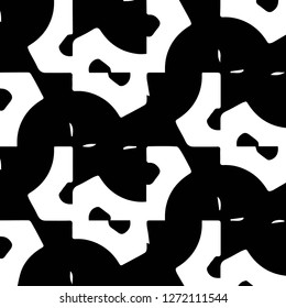 Halftone monochrome texture background. Abstract vintage black and white vector illustration Texture