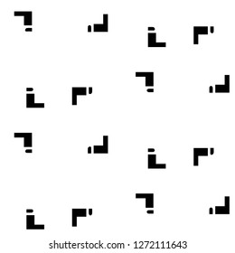 Halftone monochrome texture background. Abstract vintage black and white vector illustration Texture