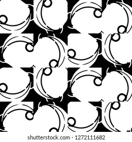 Halftone monochrome texture background. Abstract vintage black and white vector illustration Texture