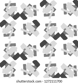 Halftone monochrome texture background. Abstract vintage black and white vector illustration Texture