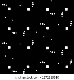 Halftone monochrome texture background. Abstract vintage black and white vector illustration Texture