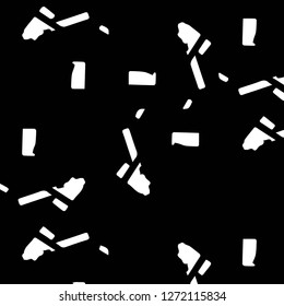 Halftone monochrome texture background. Abstract vintage black and white vector illustration Texture