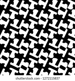 Halftone monochrome texture background. Abstract vintage black and white vector illustration Texture