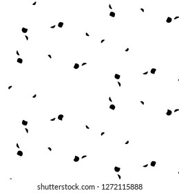 Halftone monochrome texture background. Abstract vintage black and white vector illustration Texture