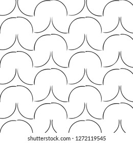Halftone monochrome texture background. Abstract vintage black and white vector illustration Texture