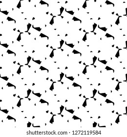 Halftone monochrome texture background. Abstract vintage black and white vector illustration Texture
