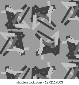 Halftone monochrome texture background. Abstract vintage black and white vector illustration Texture