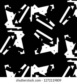 Halftone monochrome texture background. Abstract vintage black and white vector illustration Texture