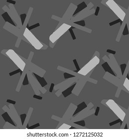 Halftone monochrome texture background. Abstract vintage black and white vector illustration Texture
