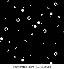 Halftone monochrome texture background. Abstract vintage black and white vector illustration Texture