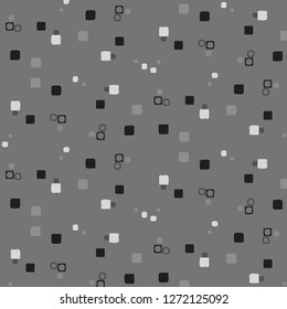 Halftone monochrome texture background. Abstract vintage black and white vector illustration Texture
