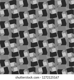Halftone monochrome texture background. Abstract vintage black and white vector illustration Texture